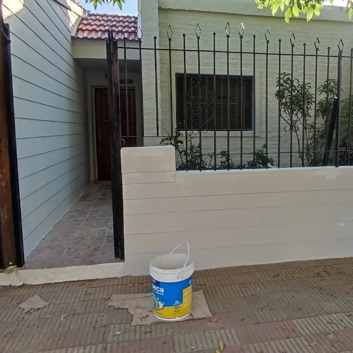 Obra humeda en obra particular.