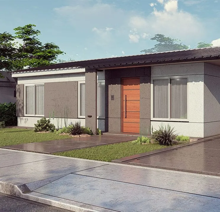 Vivienda 80 m2 con galería.