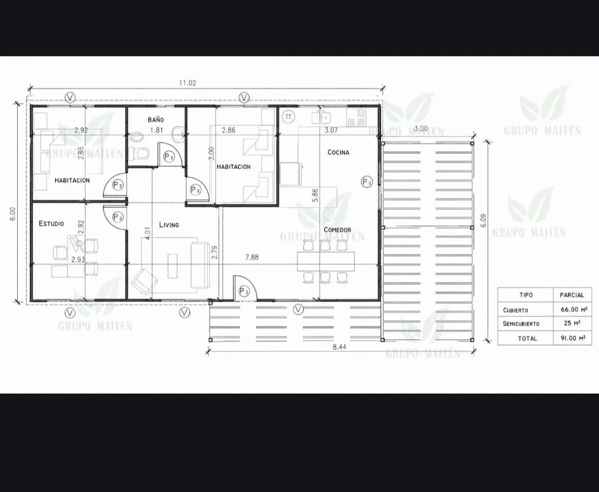Resultado final de la remodelación